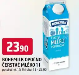 Trefa Bohemilk čerstvé mléko nabídka