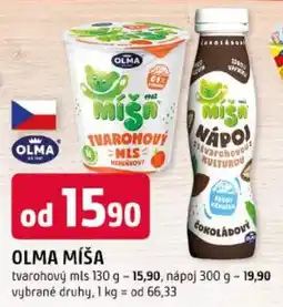 Trefa Olma míša tvarohový mlš nabídka