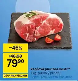 Tesco Vepřová plec bez kosti nabídka