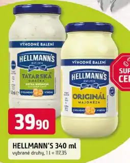 Trefa Hellmann's tatarská omáčka nabídka