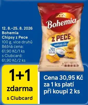 Bohemia Chipsy z Pece