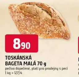 Trefa Toskánská bageta malá nabídka