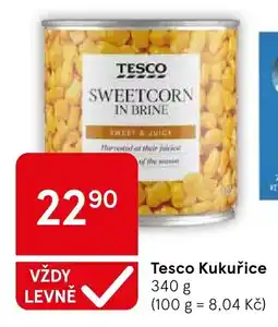 Tesco Tesco Kukuřice nabídka