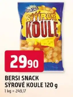 Trefa Bersi snack sýrové koule nabídka