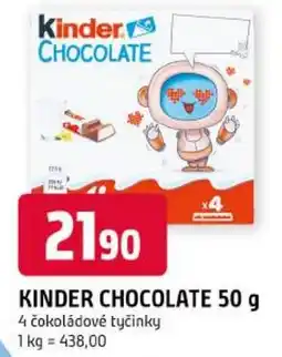 Trefa Kinder chocolate nabídka