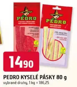 Trefa Pedro kyselé pásky nabídka