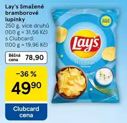 Tesco Lay's Smažené bramborové lupinky nabídka