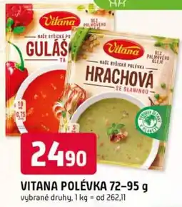 Trefa Vitana polévka nabídka