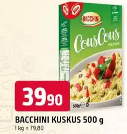 Trefa Bacchini kuskus nabídka