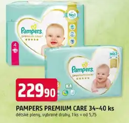 Trefa Pampers premium care nabídka