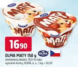 Trefa Olma maty nabídka