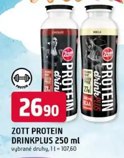 Trefa Zott Protein Drinkplus nabídka