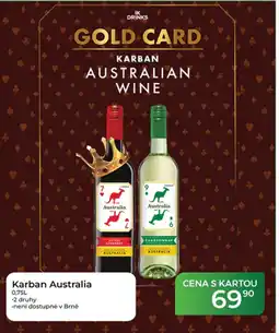 Tamda Foods Karban Australian Wine nabídka