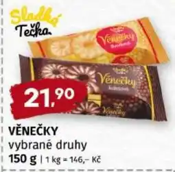 Trefa Věnečky vybrané druhy nabídka