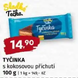 Trefa Sladká Tečka tyčinka s kokosovou příchutí nabídka