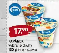 Trefa Papánek vybrané druhy nabídka