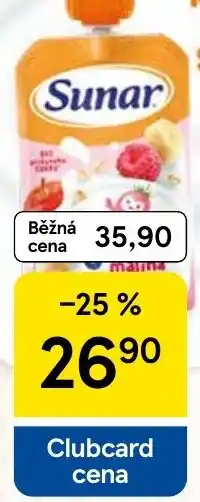 Tesco Sunar nabídka