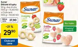 Tesco Sunar dětské křupky nabídka