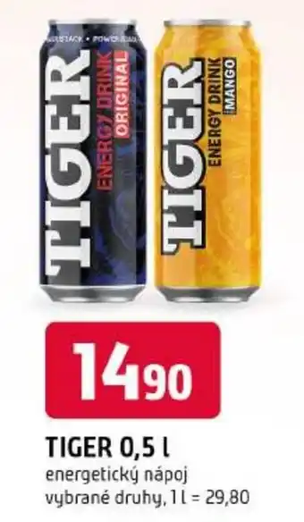 Trefa Tiger energetický nápoj nabídka