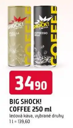 Trefa Big Shock! coffee nabídka