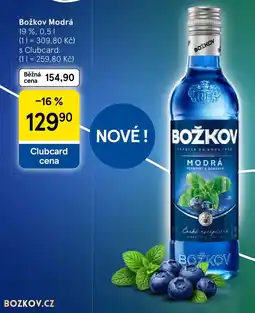 Tesco Božkov modrá nabídka