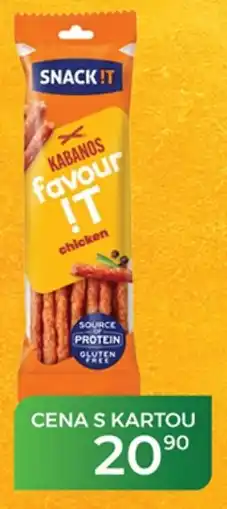 Tamda Foods Snack it kabanos favour it chicken nabídka
