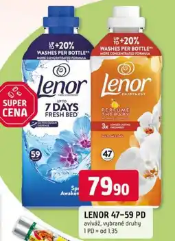 Trefa Lenor aviváž, vybrané druhy nabídka