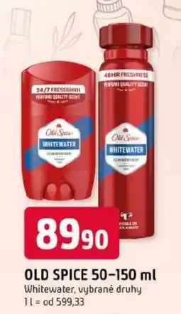 Trefa Old Spice Whitewater nabídka