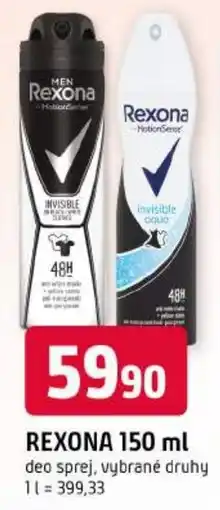 Trefa Rexona deo sprej nabídka