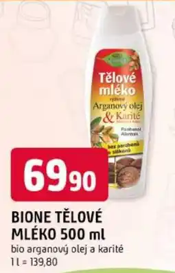 Trefa Bione tělové mléko nabídka
