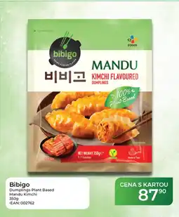 Tamda Foods Bibigo Dumplings Plant Based Mandu Kimchi nabídka