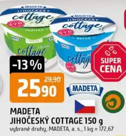 Trefa Madeta jihočeský cottage nabídka