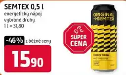 Trefa Semtex energetický nápoj nabídka