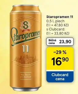 Tesco Staropramen 11 nabídka