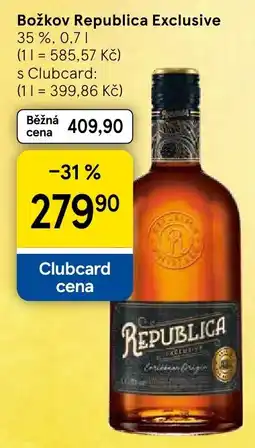Tesco Božkov republica exclusive nabídka