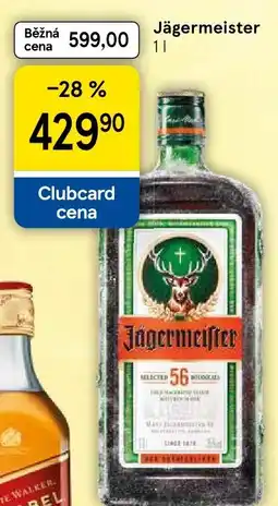 Tesco Jägermeister nabídka