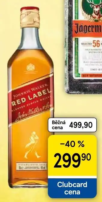 Tesco Johnnie Walker Red Label nabídka