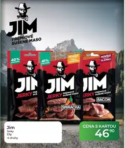 Tamda Foods Jim jerky nabídka