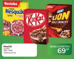 Tamda Foods Nestlé Cereálie nabídka