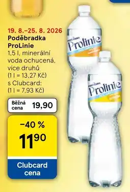 Tesco Poděbradka ProLinie nabídka