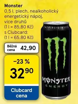 Tesco Monster nabídka
