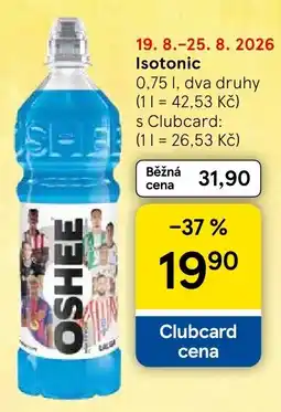 Tesco Oshee Isotonic nabídka