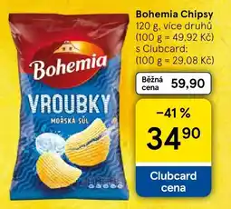 Tesco Bohemia vroubky mořská sůl nabídka