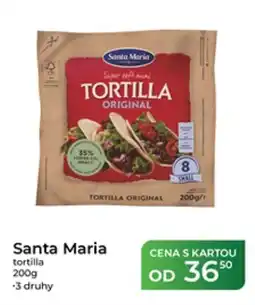 Tamda Foods Santa Maria tortilla nabídka
