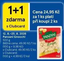 Tesco Panzani Gnocchi nabídka
