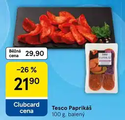 Tesco Tesco Paprikáš nabídka