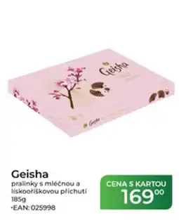 Tamda Foods Geisha pralinky s mléčnou a lískovíškovou příchutí nabídka