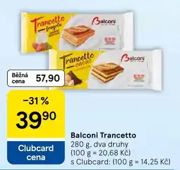 Tesco Balconi Trancetto nabídka