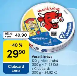 Tesco Veselá kráva nabídka