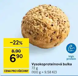 Tesco Vysokoproteinová bulka nabídka